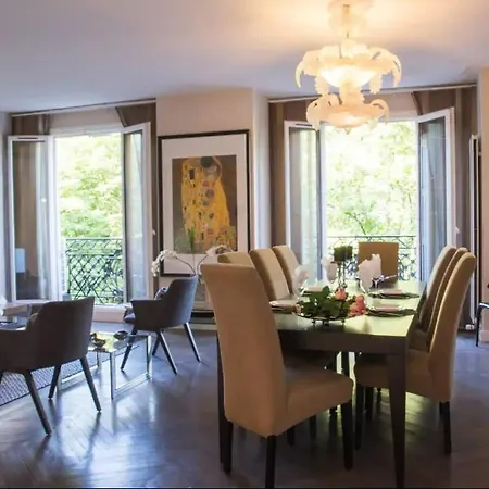 Lejlighed Elegant With Sauna And Eiffel Tower View *